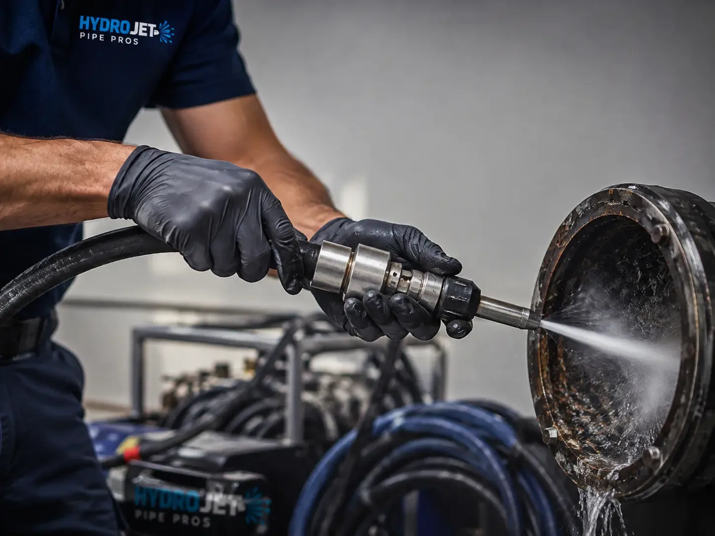 Hydro Jet Pipe Descaling in Electric City, WA
